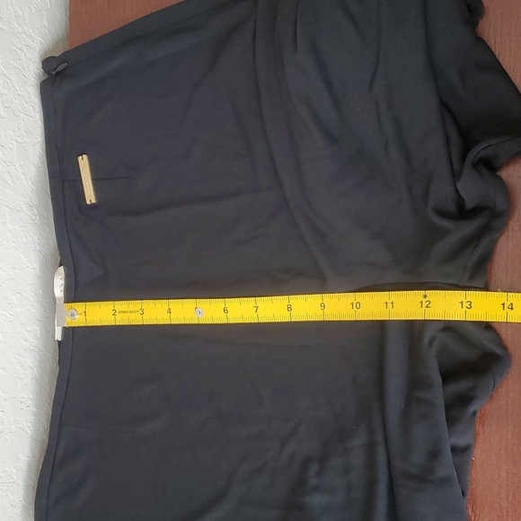 VTG Escada designer black palazzo pants cropped wide leg pants - Picture 10 of 12